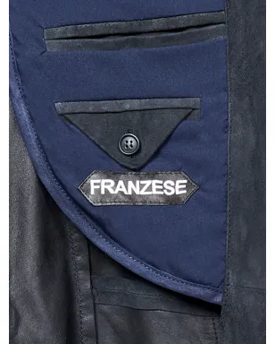 FRANZESE COLLECTION ショールカラー パッチポケット ブレザー - サムネイル3