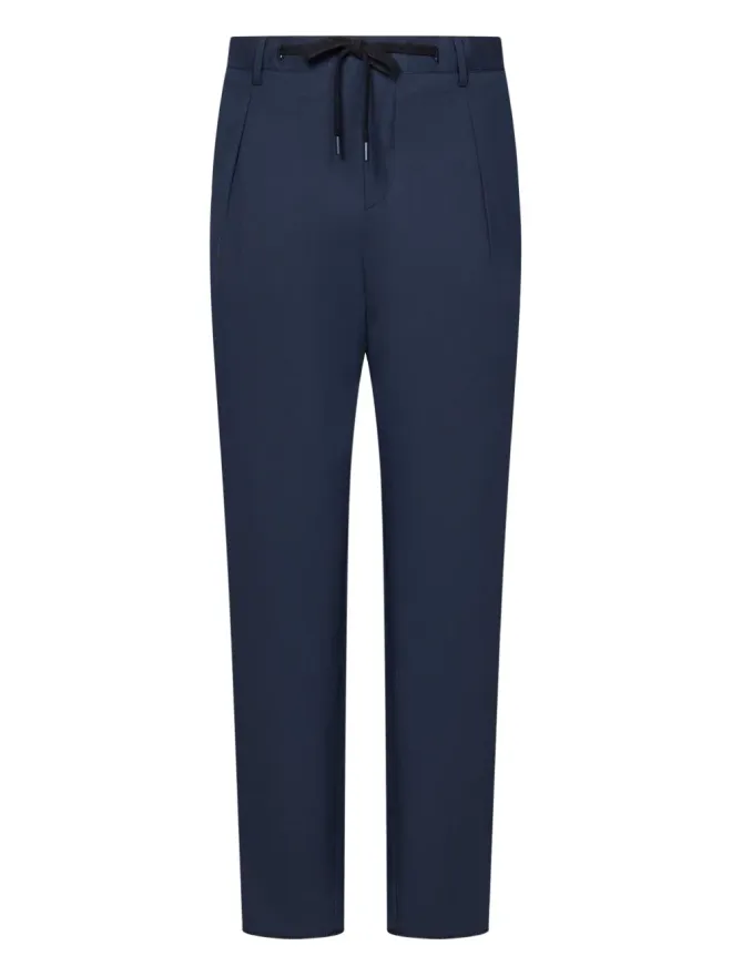 FRANZESE COLLECTION FRANZESE COLLECTION ステファノ・デ・マルティーノ プリーツ入りドローストリングパンツの商品画像
