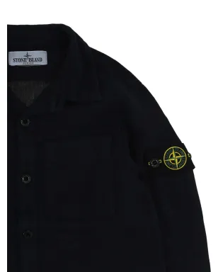 Stone Island Junior パッチポケットリネンシャツ - サムネイル2