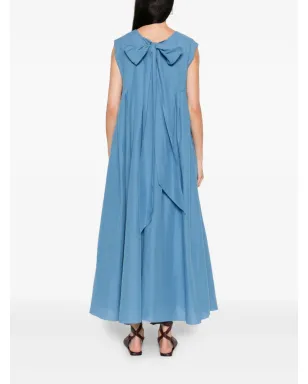 S Max Mara プリーツVネックドレス - サムネイル4