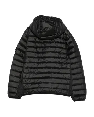 Stone Island Junior フード付きキルティングジャケット - サムネイル2