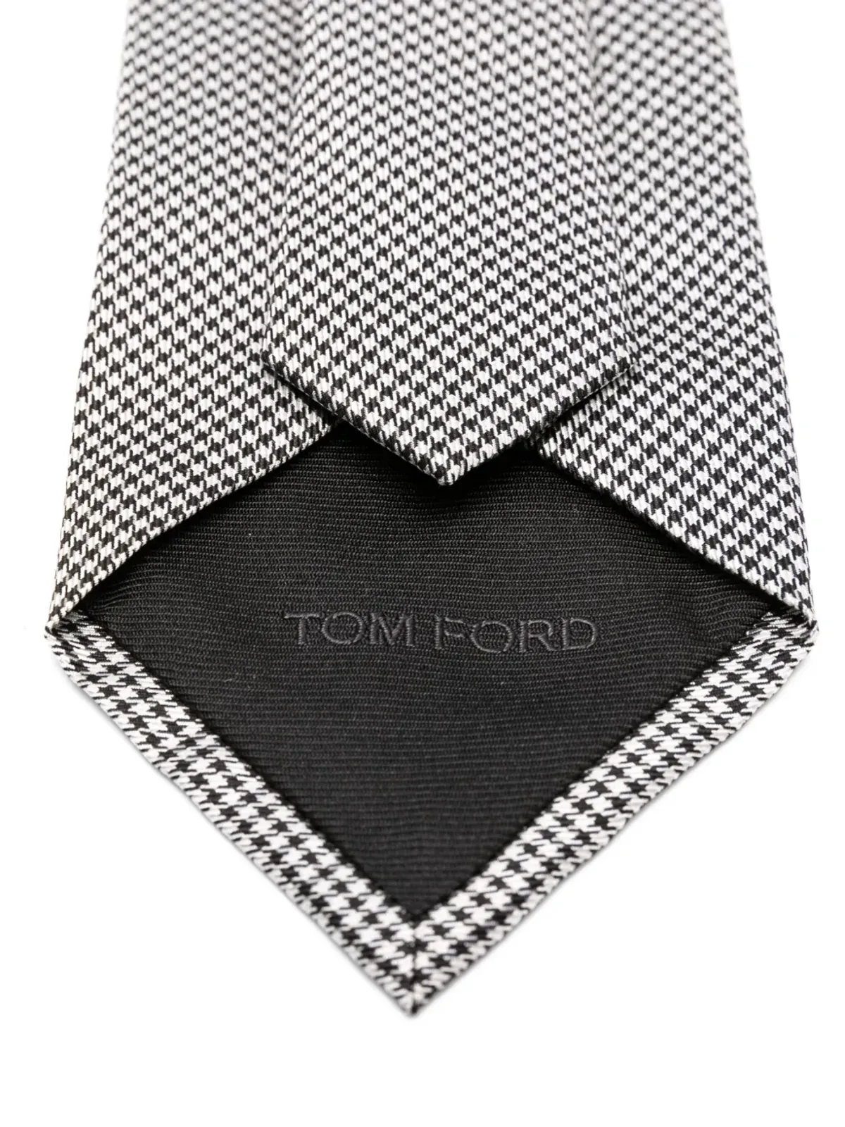 TOM FORD ハウンドトゥース柄ネクタイ - 画像2