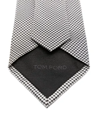 TOM FORD ハウンドトゥース柄ネクタイ - サムネイル2
