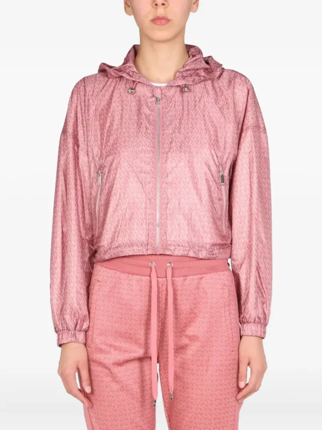 Michael Michael Kors Michael Michael Kors フード付き柄入りジャケットの商品画像