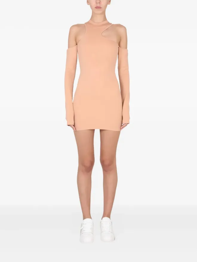 OFF-WHITE Off-White 長袖ミニドレスの商品画像