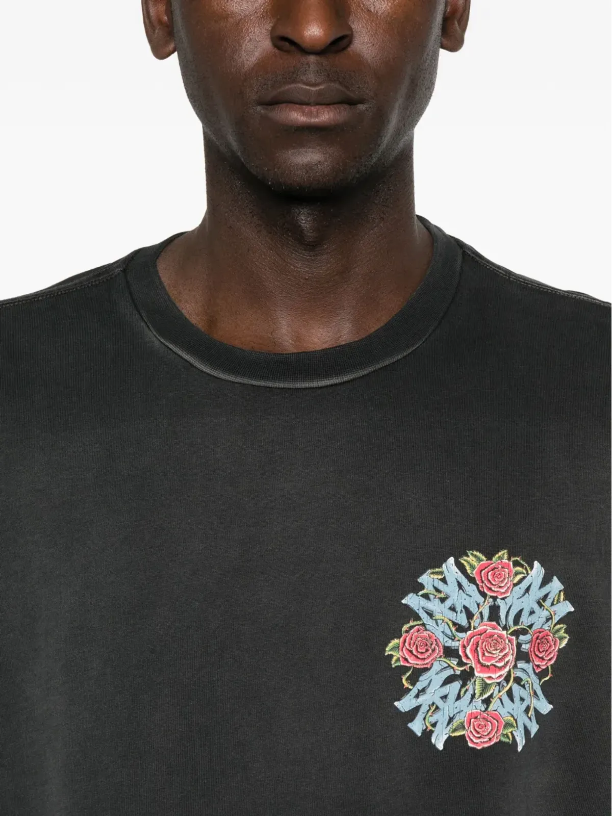 AMIRI アミリ アウトフォー・トラブル Tシャツ - 画像4