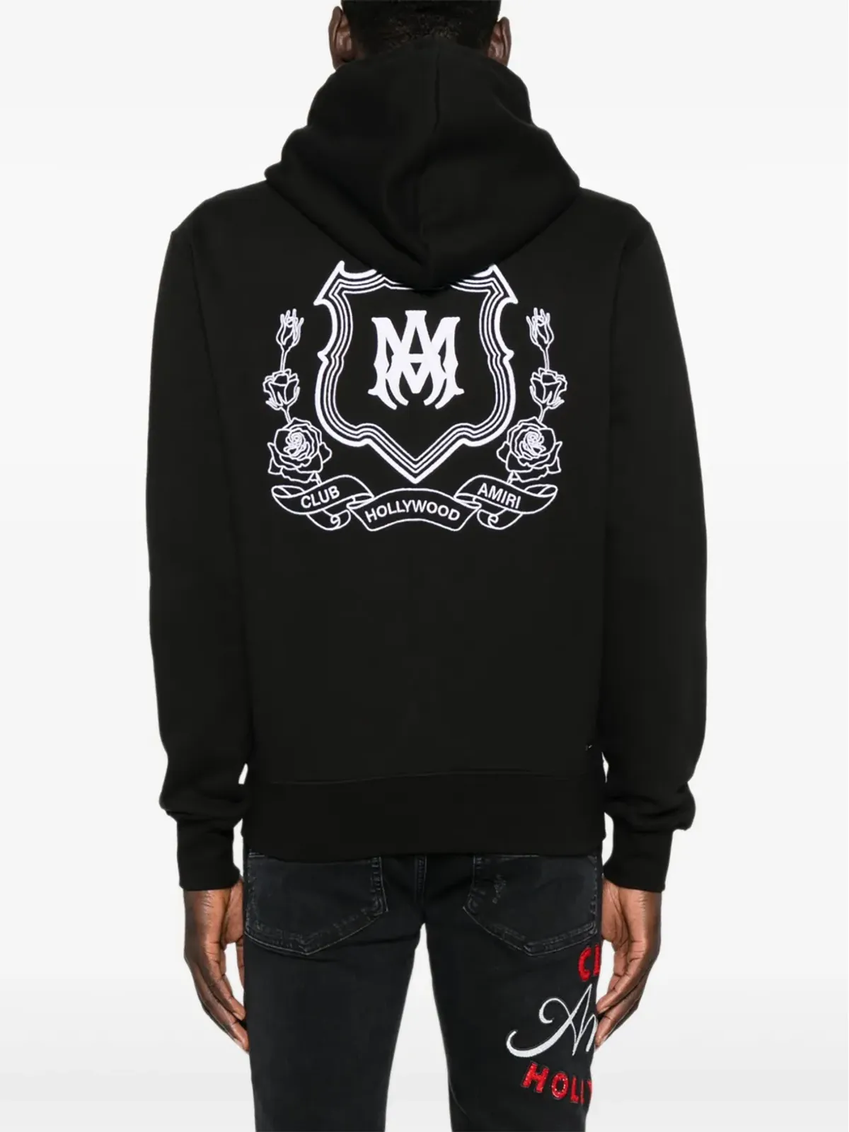 AMIRI MA Crest ジップアップフーディー - 画像4