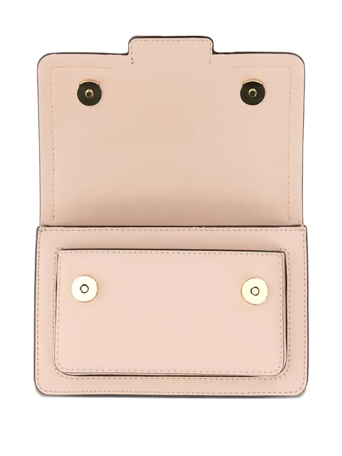 Michael Michael Kors ヘザー チェーンストラップ フラップ クロスボディバッグ ピンク - 画像3