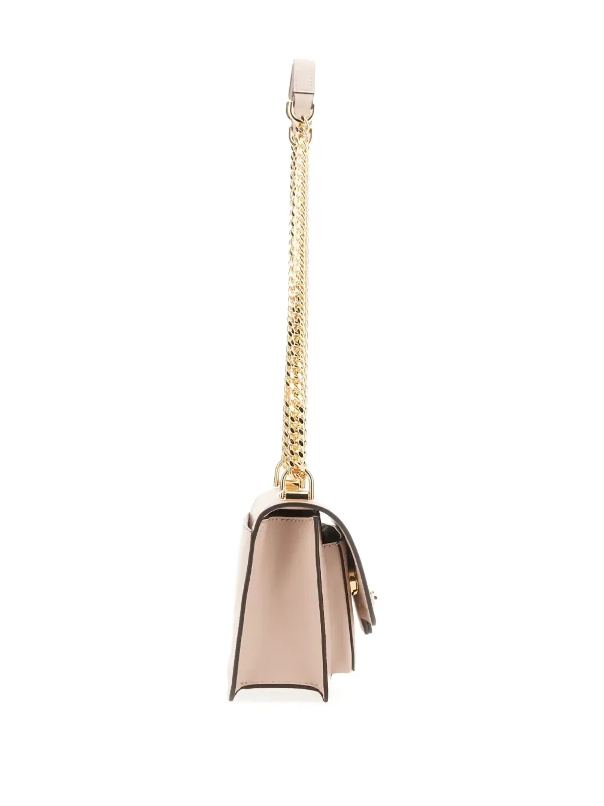 Michael Michael Kors ヘザー チェーンストラップ フラップ クロスボディバッグ ピンク - 画像4