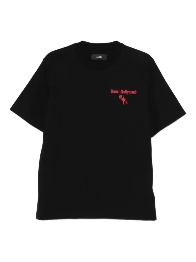 AMIRI AMIRI ハリウッド ロゴプリント Tシャツの商品画像