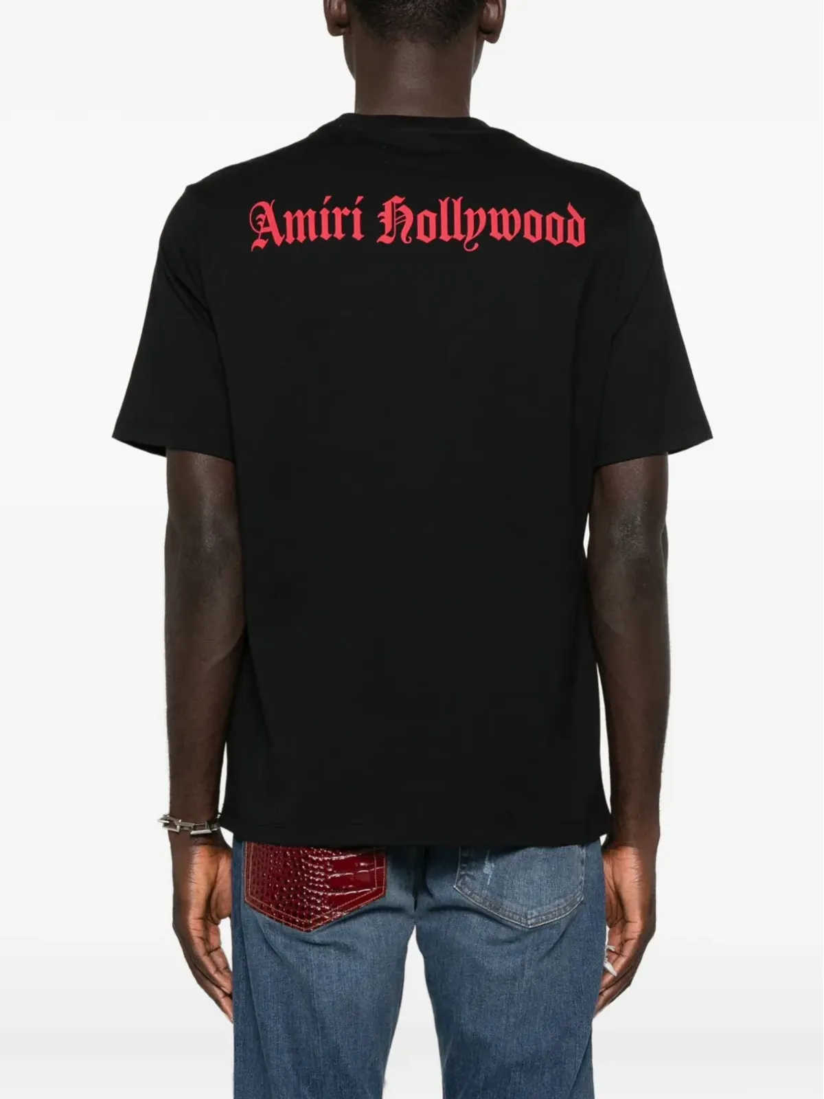 AMIRI ハリウッド ロゴプリント Tシャツ - 画像3