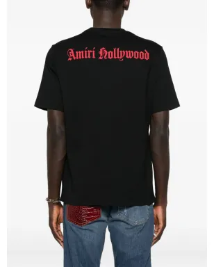 AMIRI ハリウッド ロゴプリント Tシャツ - サムネイル3