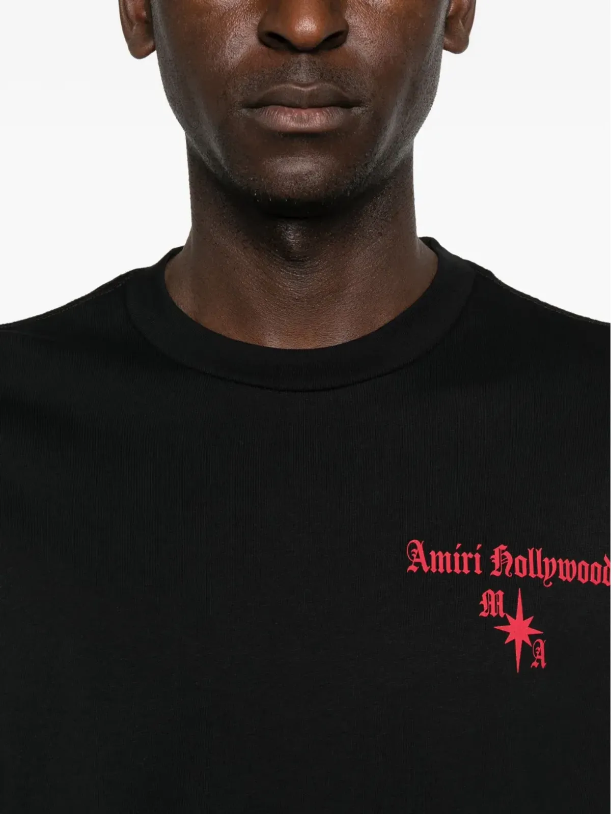 AMIRI ハリウッド ロゴプリント Tシャツ - 画像4