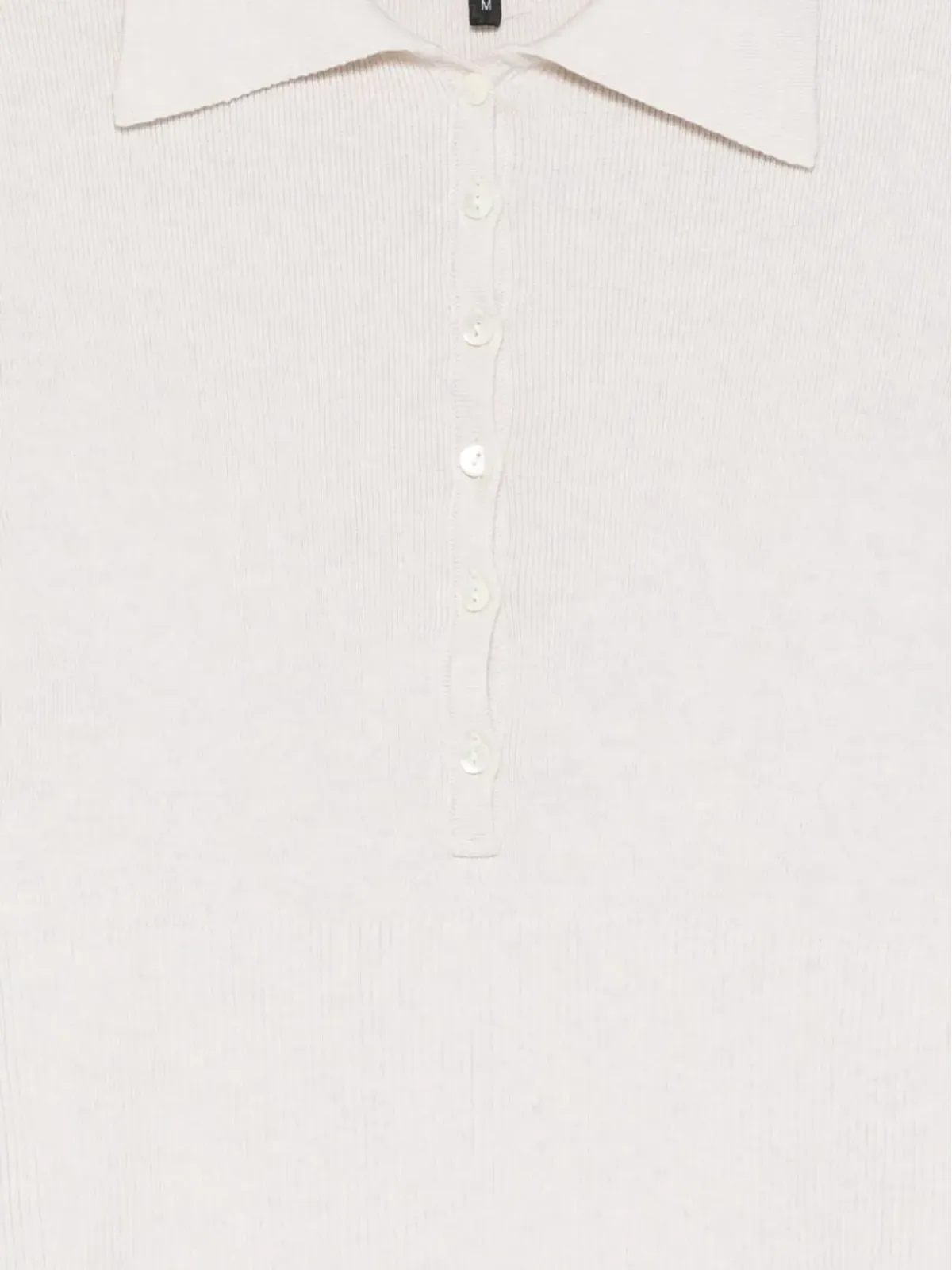 A.P.C. コットンポロシャツ（グレー） - 画像3