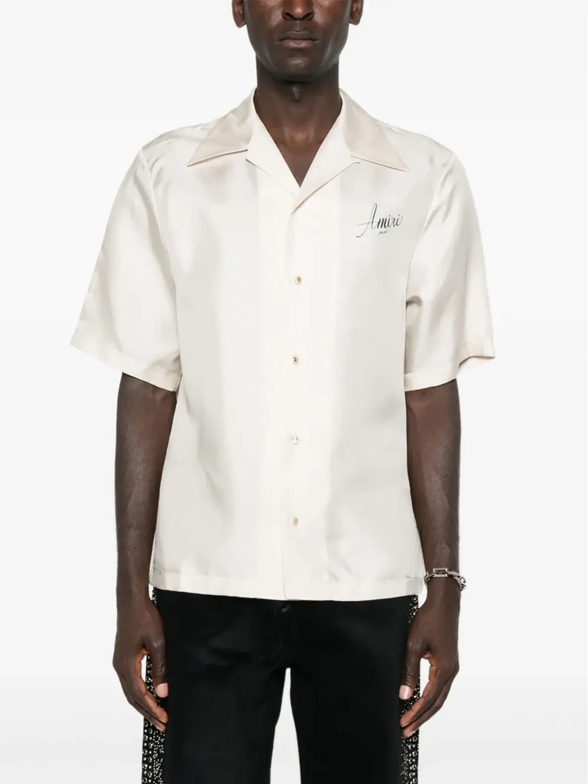 AMIRI Hotel shirt - Neutrals - 画像3