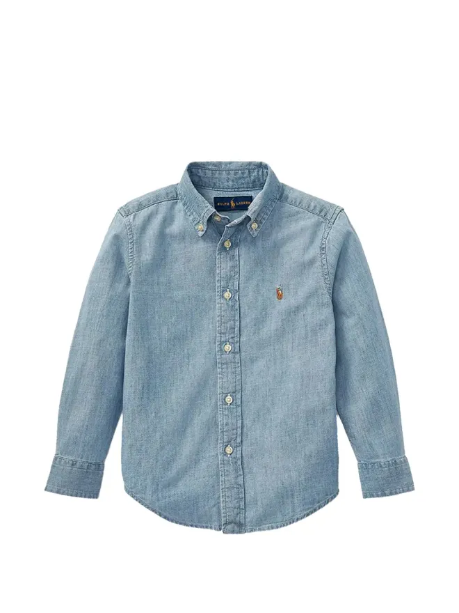 POLO RALPH LAUREN KIDS POLO RALPH LAUREN KIDS ボタン留め長袖シャツの商品画像