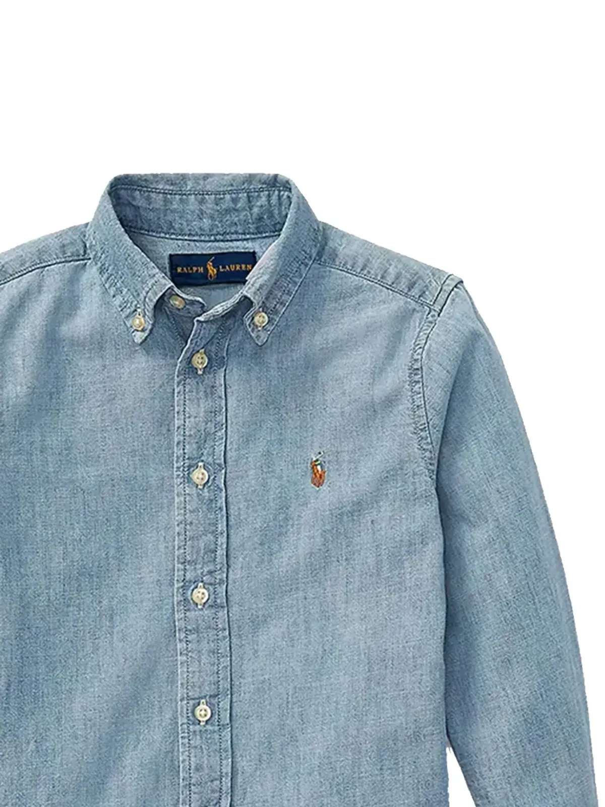 POLO RALPH LAUREN KIDS ボタン留め長袖シャツ - 画像2