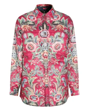 ETRO 花柄プリントシャツコート - サムネイル1