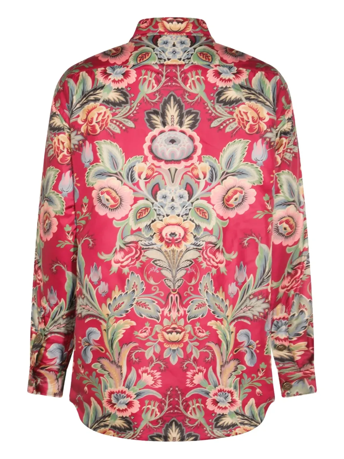 ETRO 花柄プリントシャツコート - 画像2