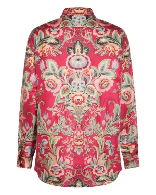 ETRO 花柄プリントシャツコート - サムネイル2