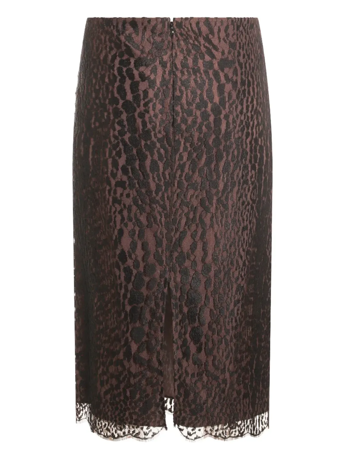 TOM FORD レオパード柄レーススカート - 画像2