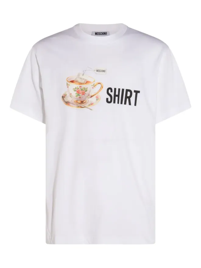 Moschino Moschino ティーカッププリント Tシャツの商品画像