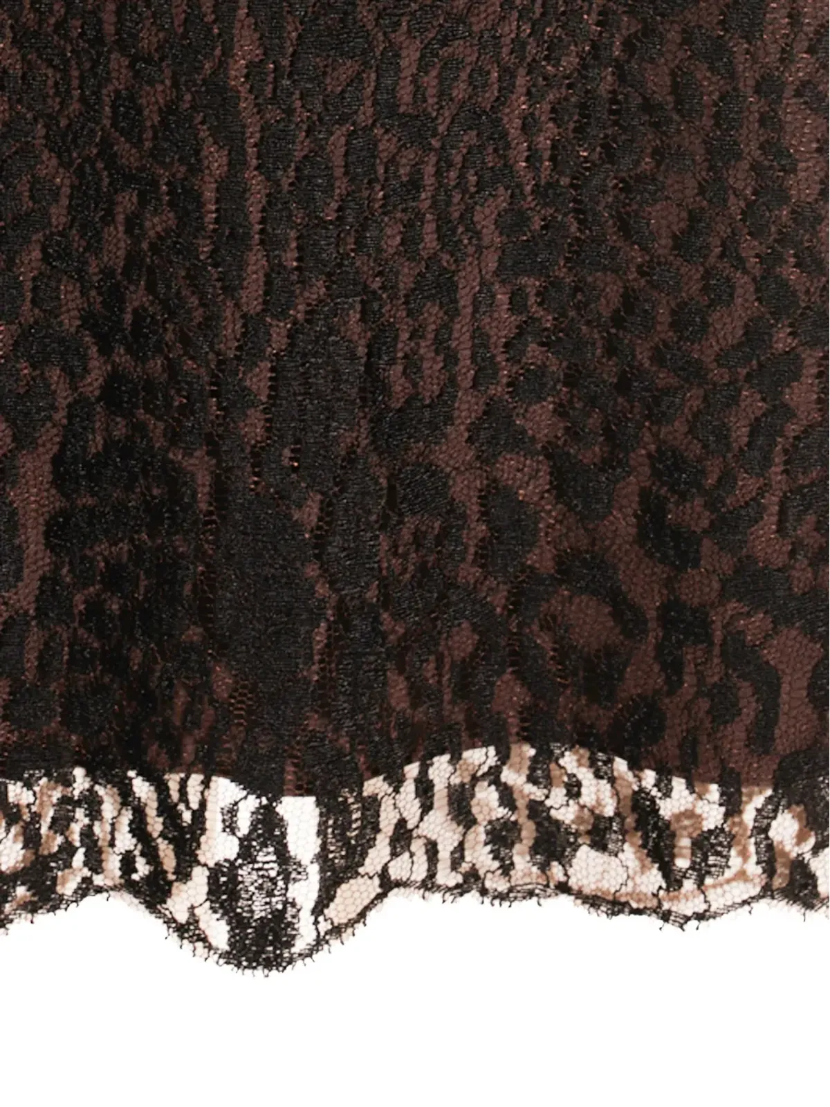 TOM FORD レオパード柄レーストップ - 画像4