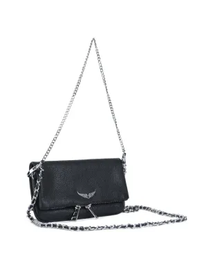 Zadig&Voltaire レザーショルダーバッグ - ブラック - サムネイル3