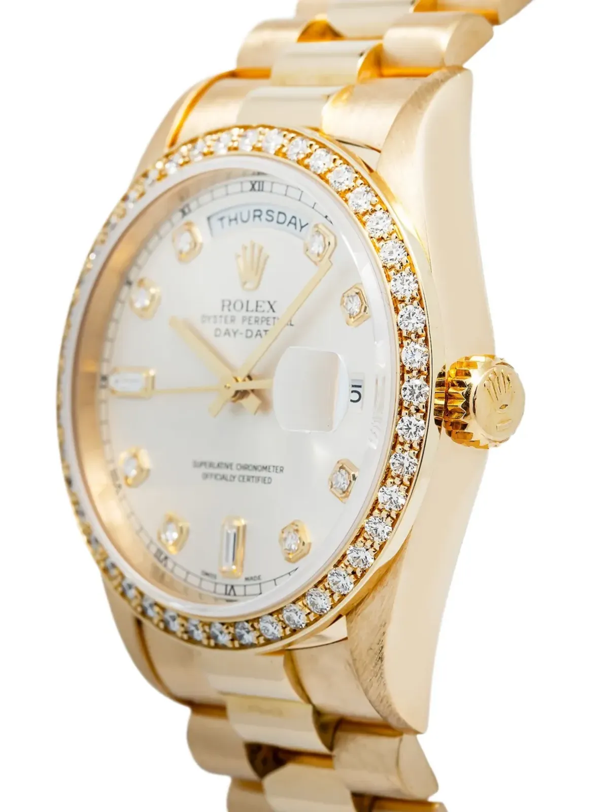 Rolex デイトデイト シルバー - 画像3