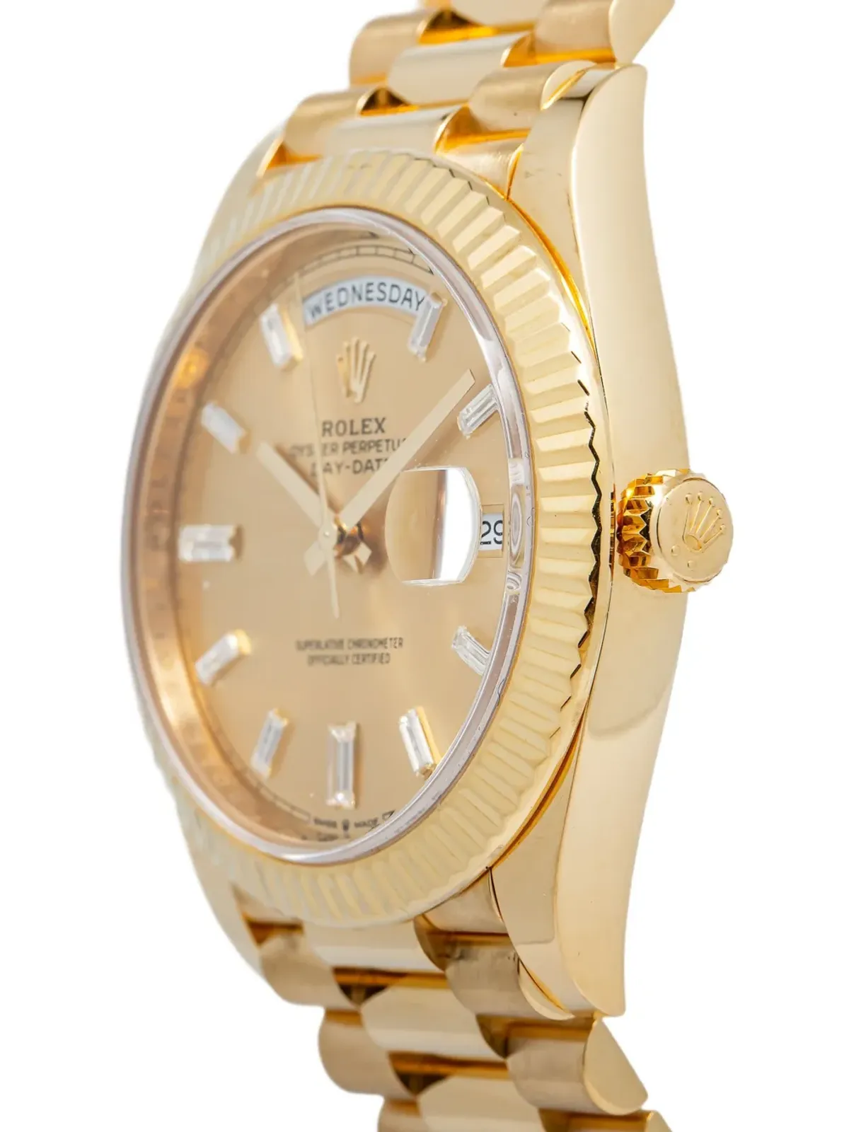 Rolex デイトデイト ゴールド - 画像3
