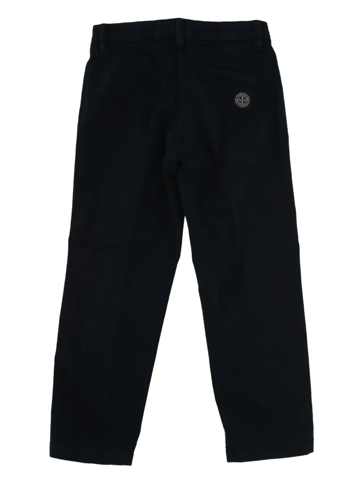 Stone Island Junior ロゴパッチパンツ - Blue - 画像1