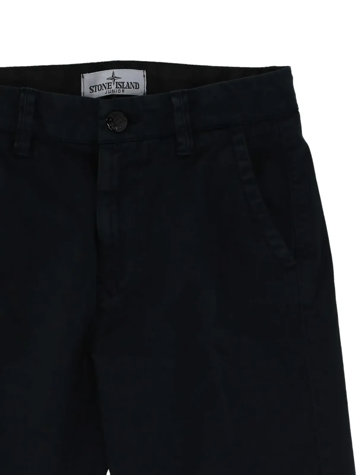 Stone Island Junior ロゴパッチパンツ - Blue - 画像2