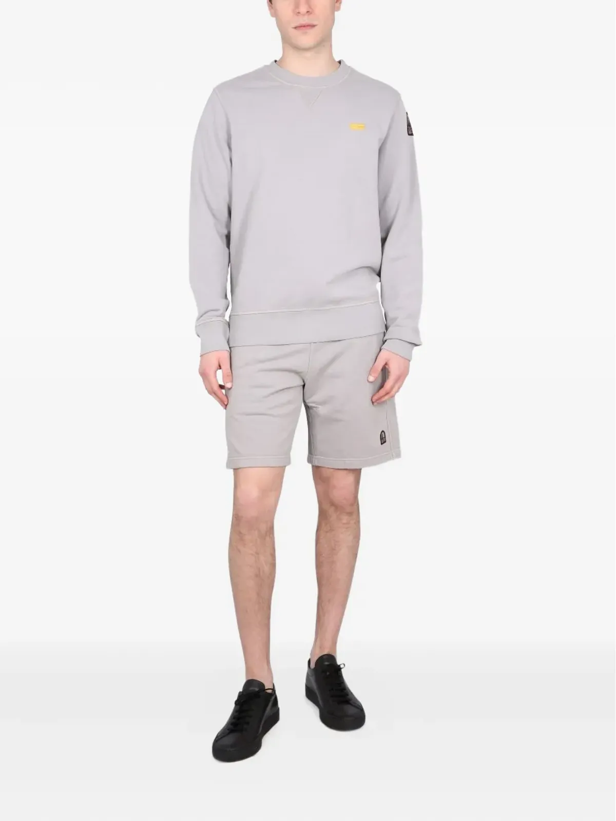 Parajumpers ドローコード ロゴショートパンツ グレー - 画像2