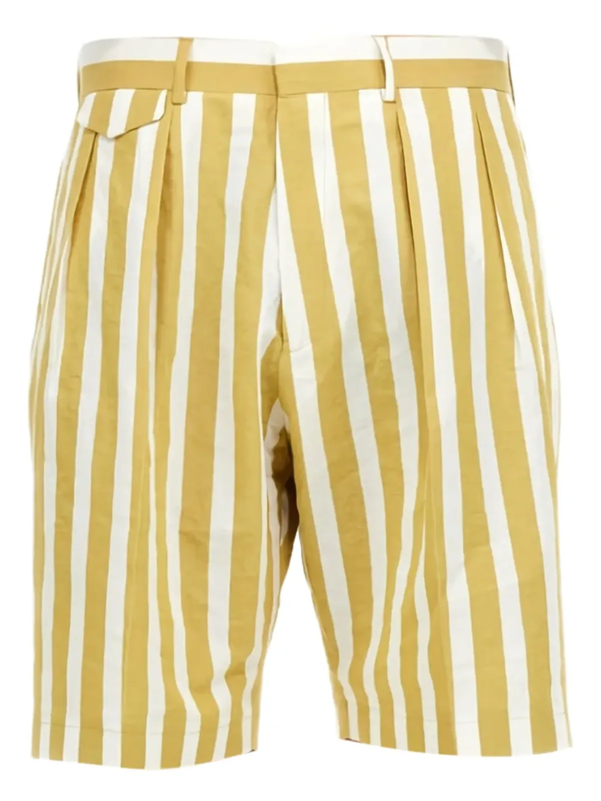Paul Smith ストライプ柄ショーツ - イエロー - 画像1
