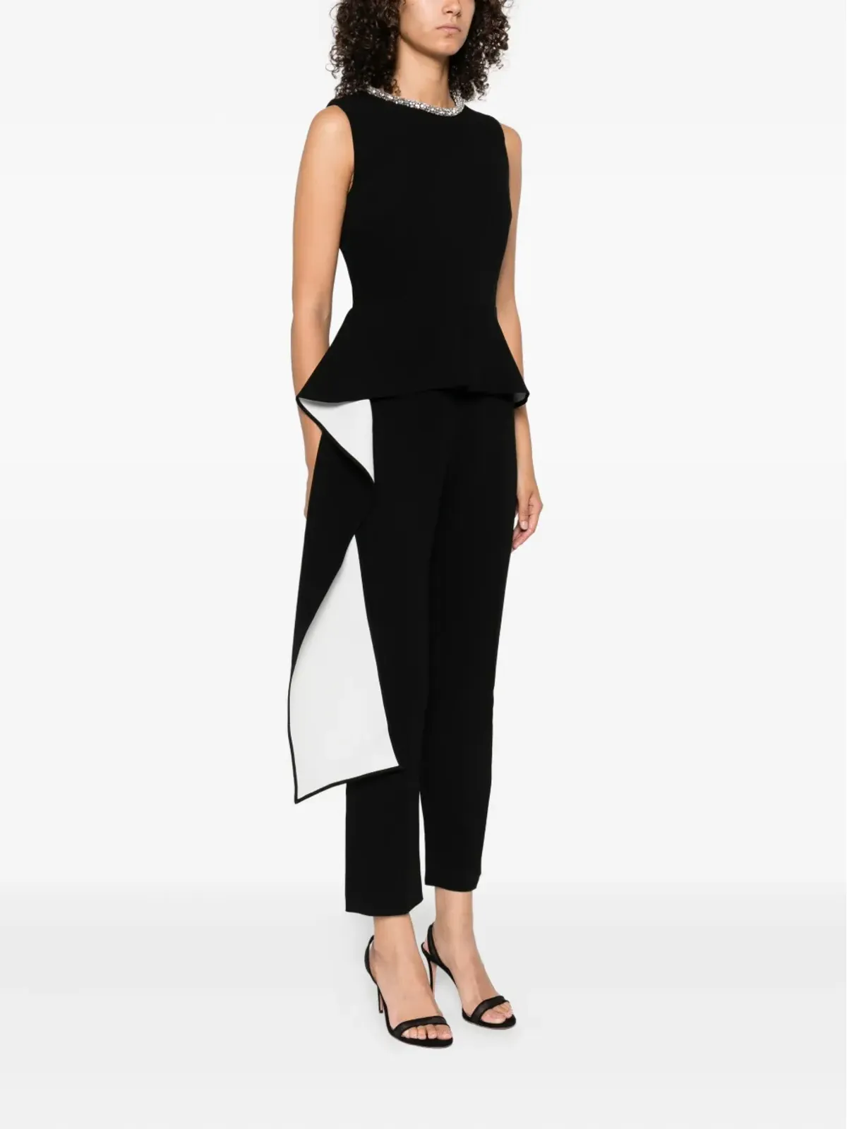 Roland Mouret ペプラムジャンプスーツ - 画像3