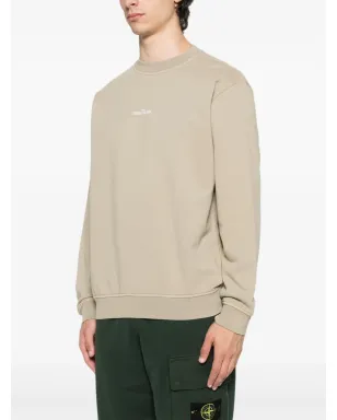 Stone Island ロゴプリント コットン スウェットシャツ - サムネイル3