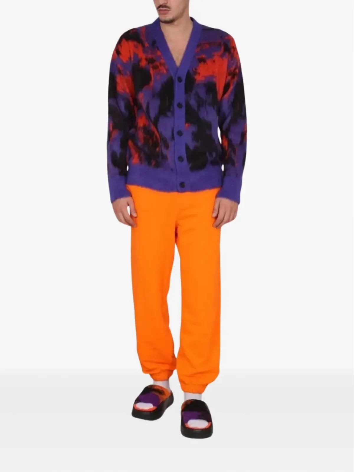 MSGM Vネックカーディガン - 画像2