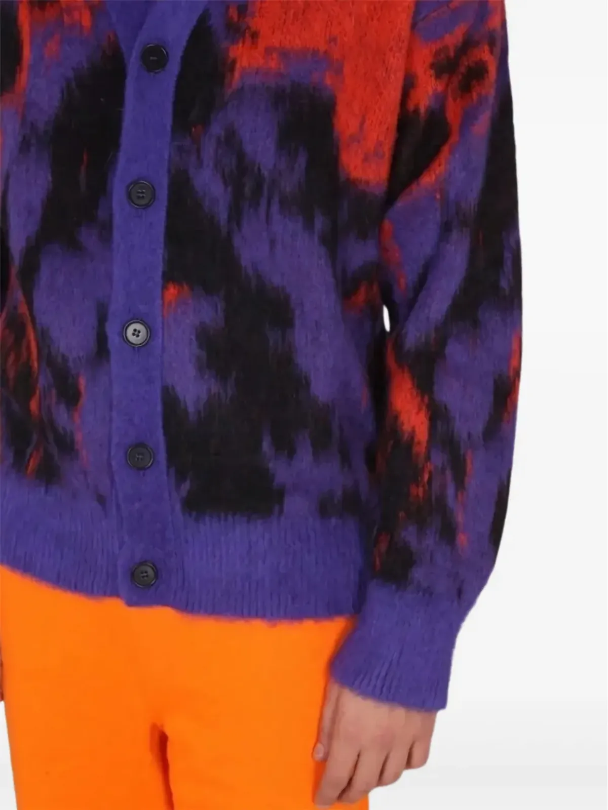 MSGM Vネックカーディガン - 画像4