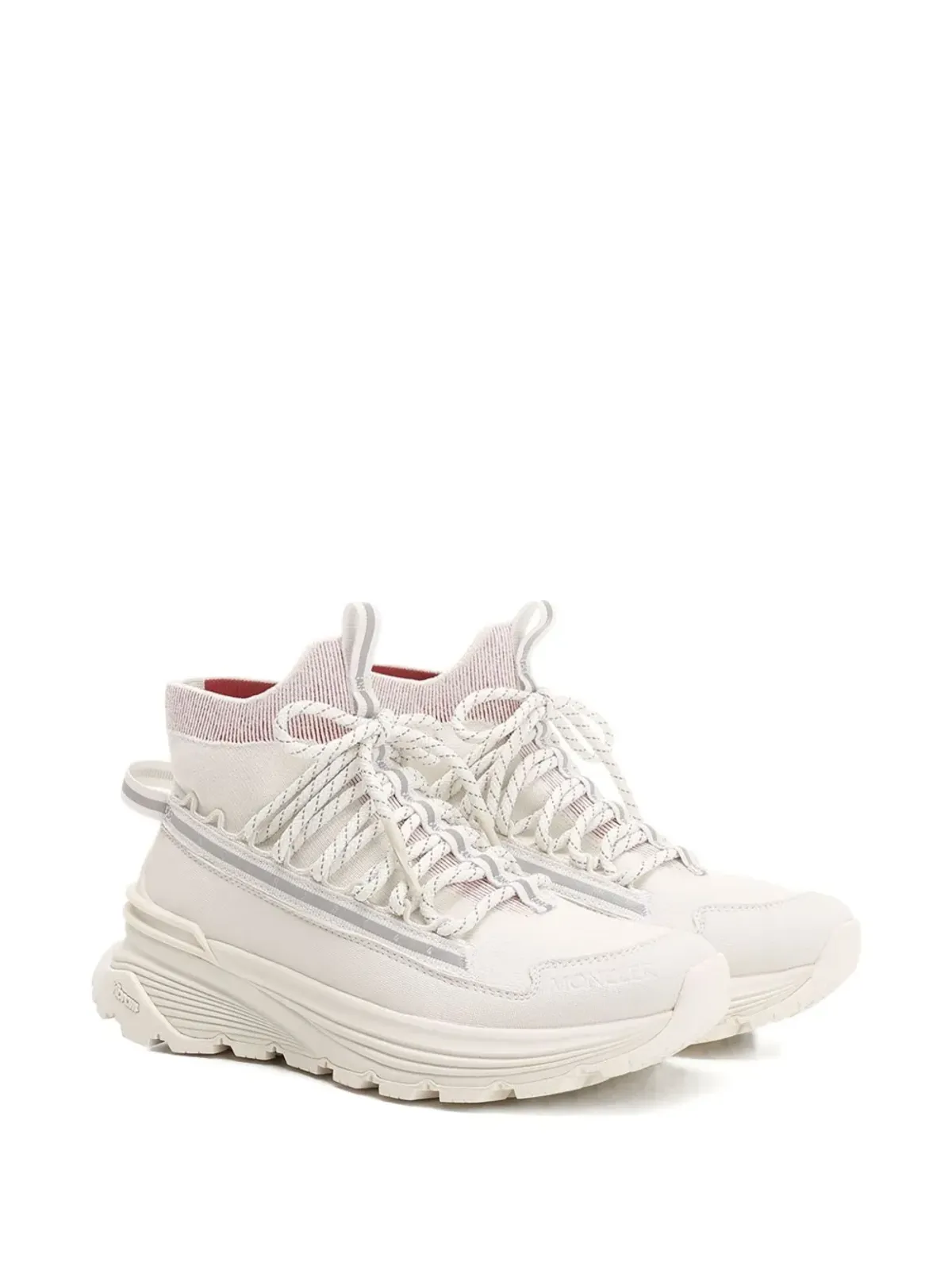 Moncler Monte Runner レースアップハイトップスニーカー - 画像2