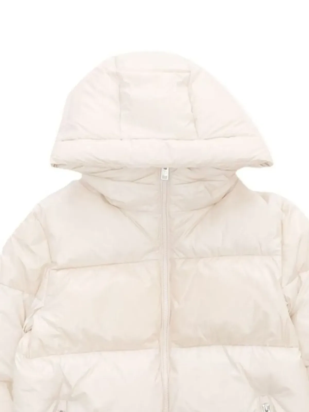 Woolrich Kids ジップファスナー付きジャケット（ニュートラルカラー） - 画像2