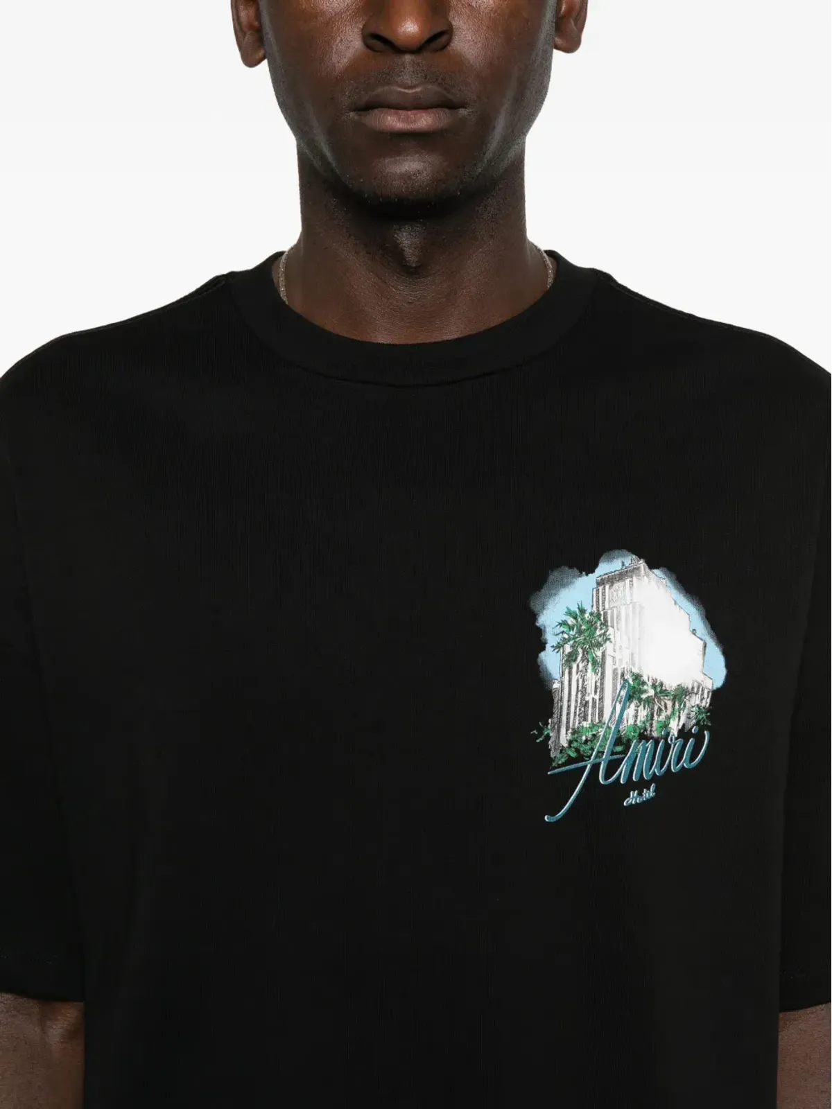 AMIRI ホテルプリント Tシャツ - 画像4