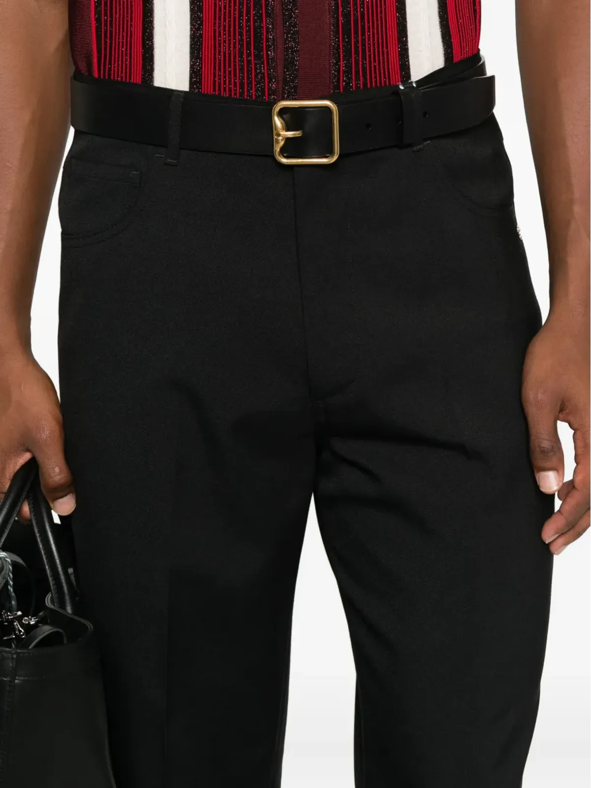 AMIRI ボタンフライ ブーツカットパンツ - 画像5