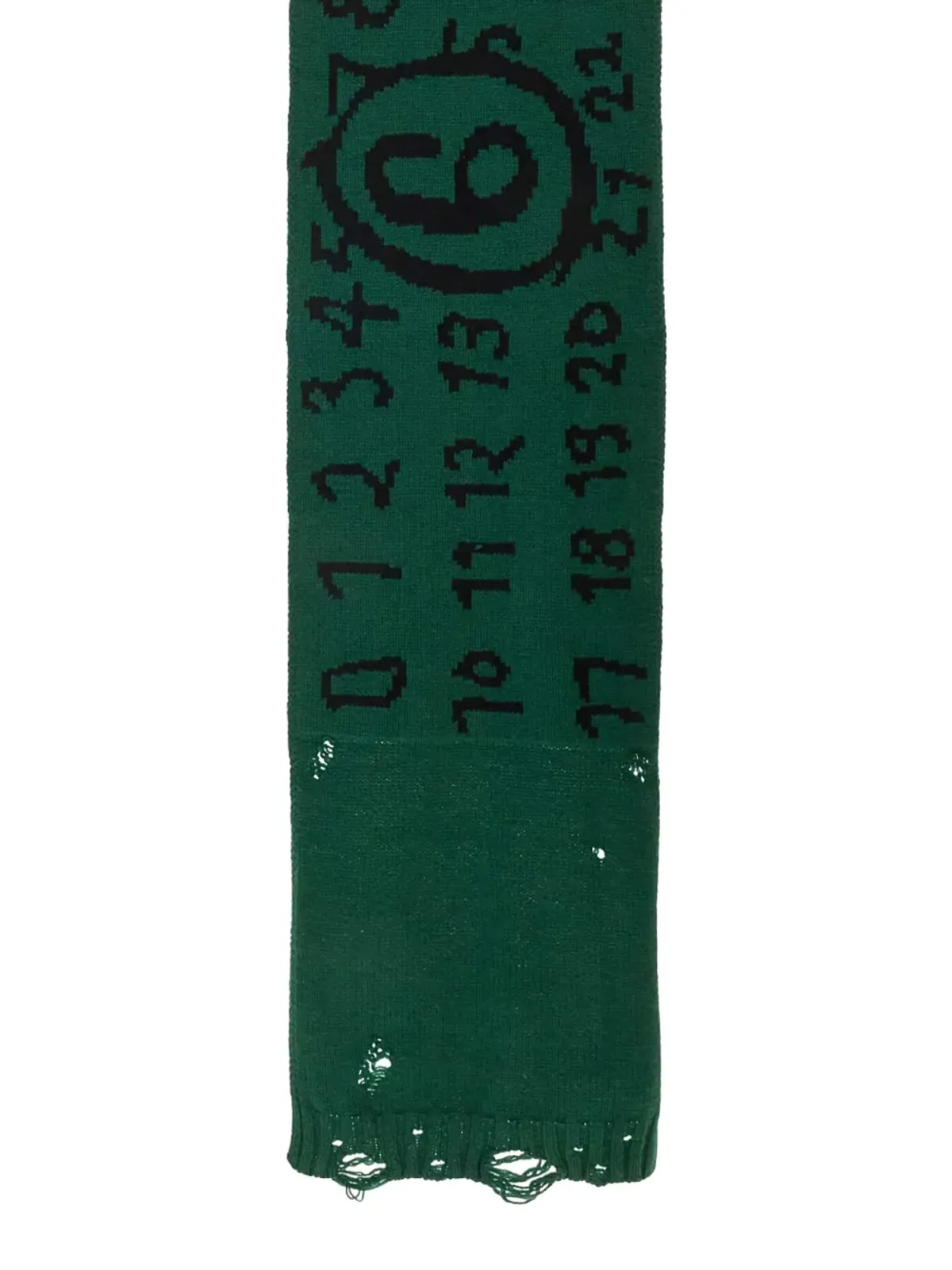 MM6 Maison Margiela ナンバーモチーフ スカーフ - 画像2