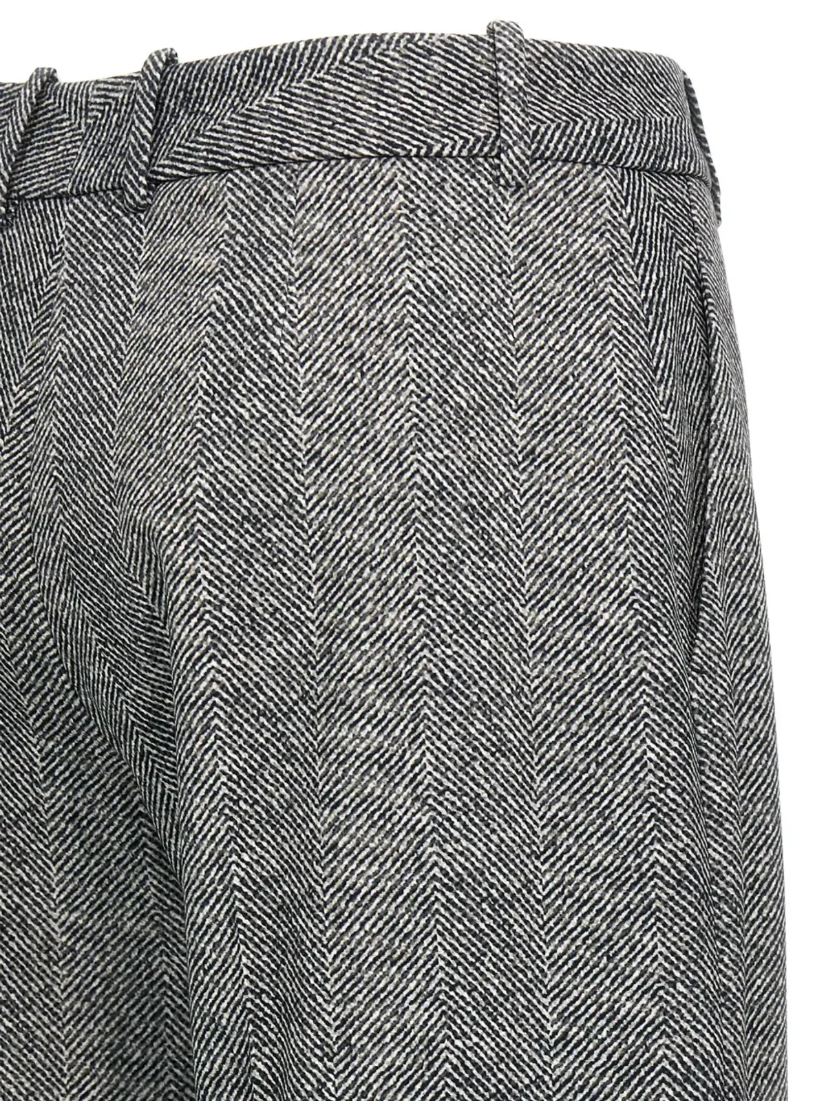 Ermanno Scervino ヘリンボーン フレアパンツ - 画像4