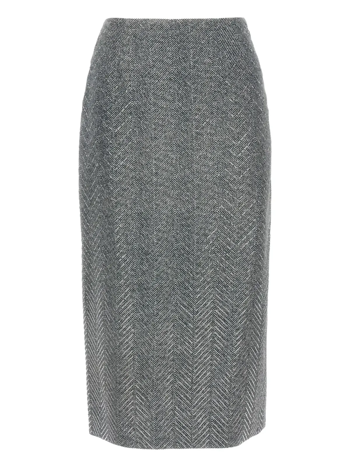 Ermanno Scervino ラインストーン装飾ペンシルスカート - 画像1