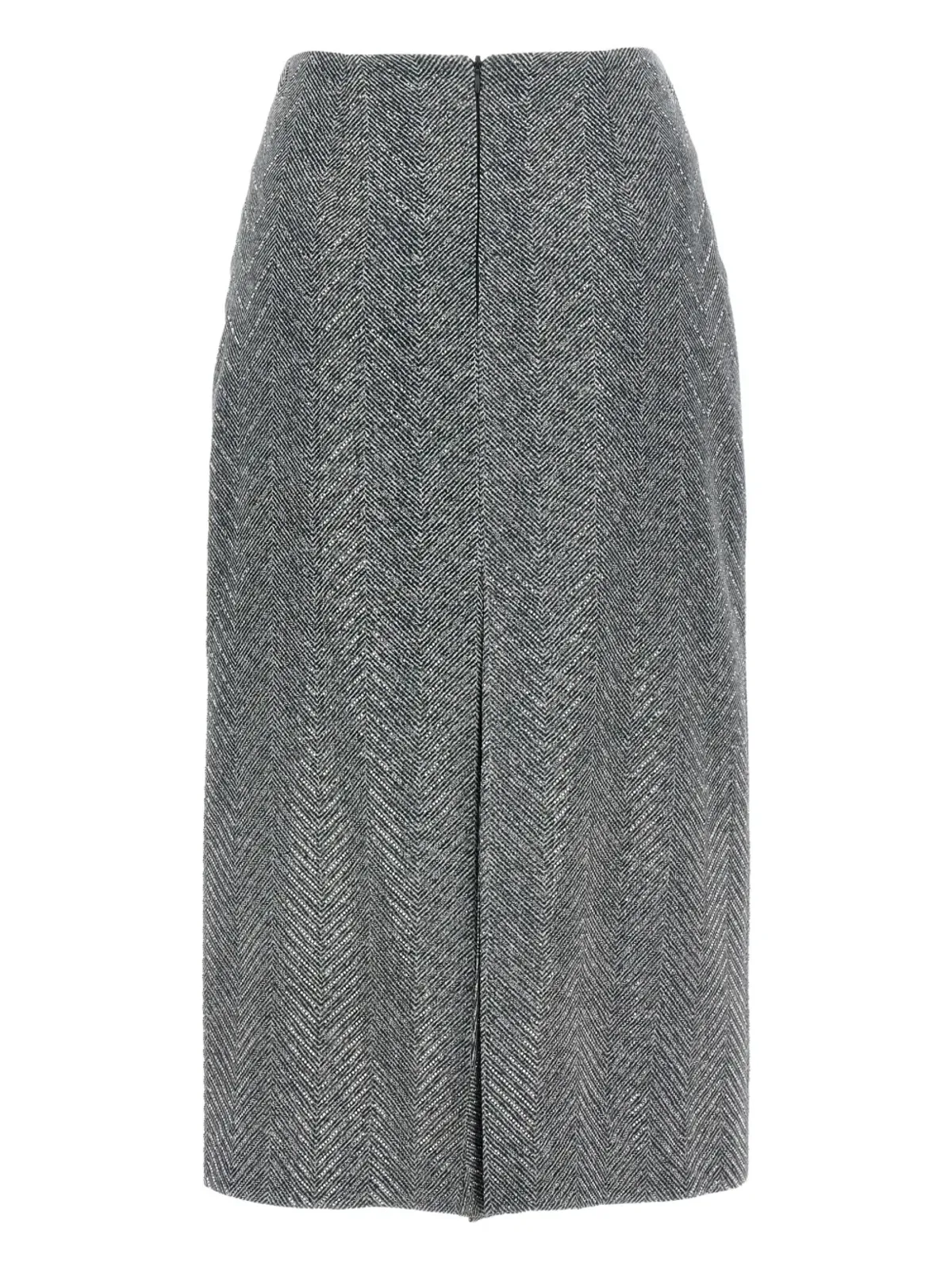 Ermanno Scervino ラインストーン装飾ペンシルスカート - 画像2