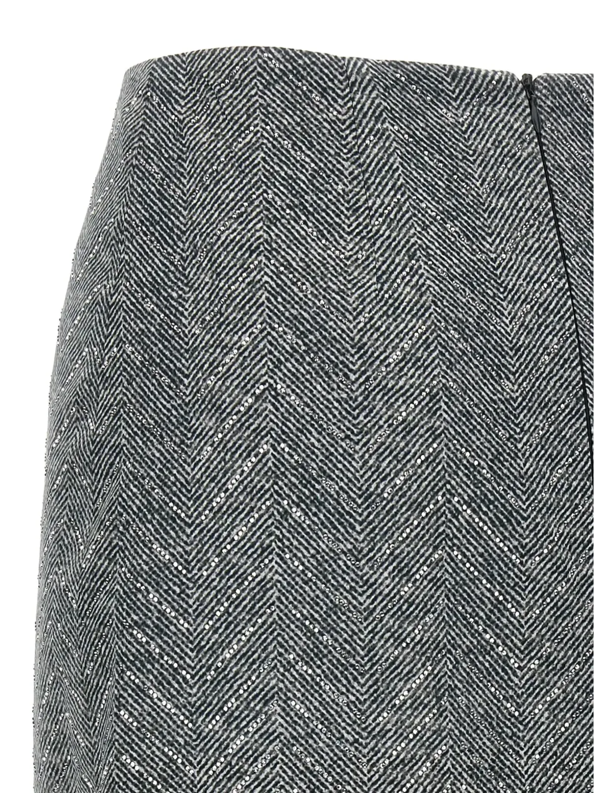 Ermanno Scervino ラインストーン装飾ペンシルスカート - 画像3