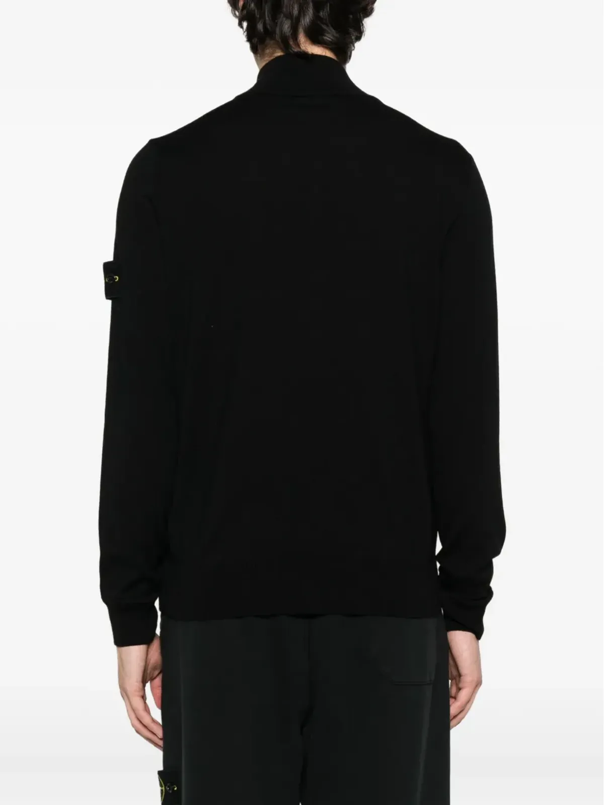 Stone Island ハーフジップ ウールセーター - 画像4
