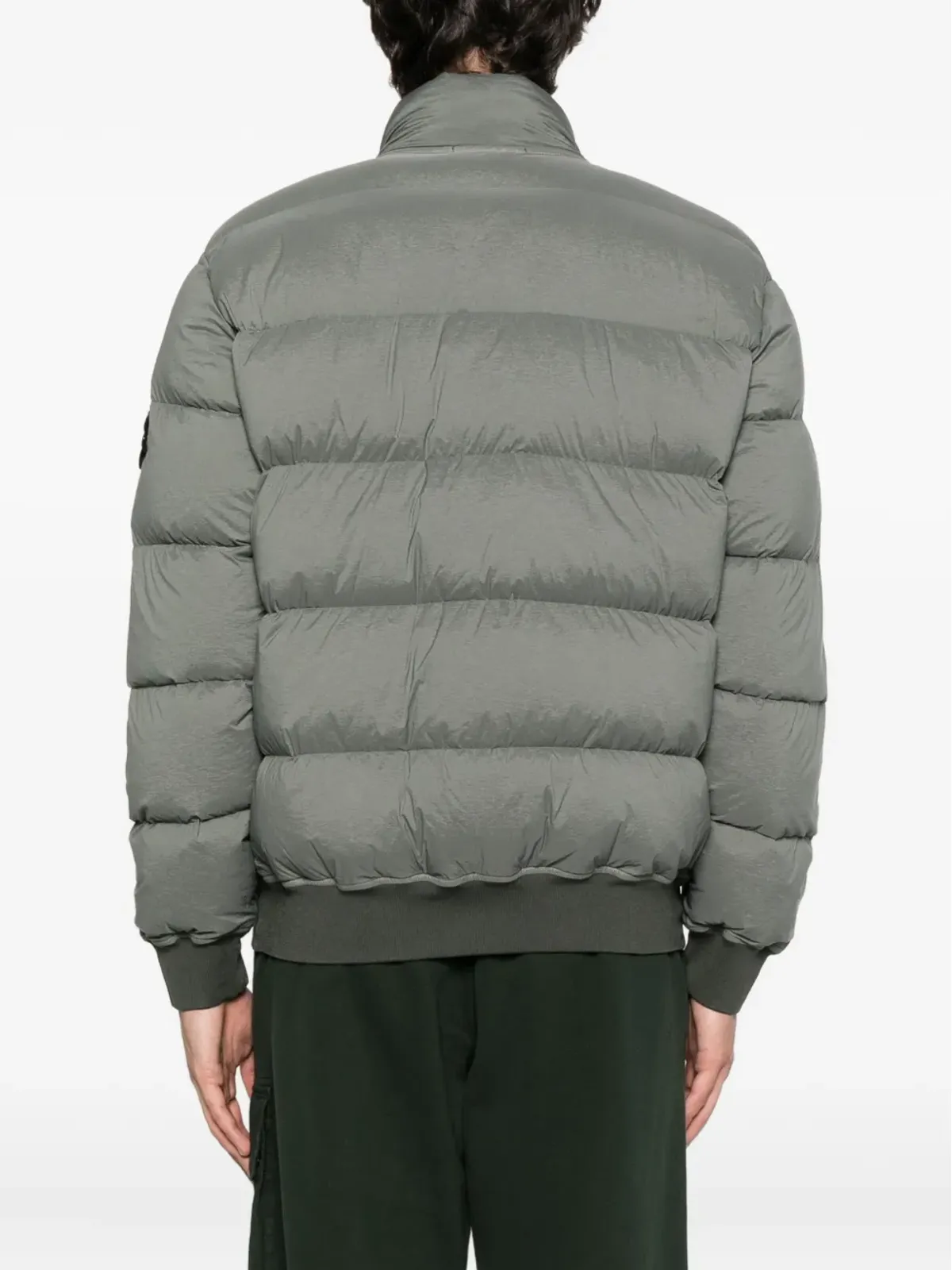 Stone Island キルテッドジップフロントジャケット - 画像4