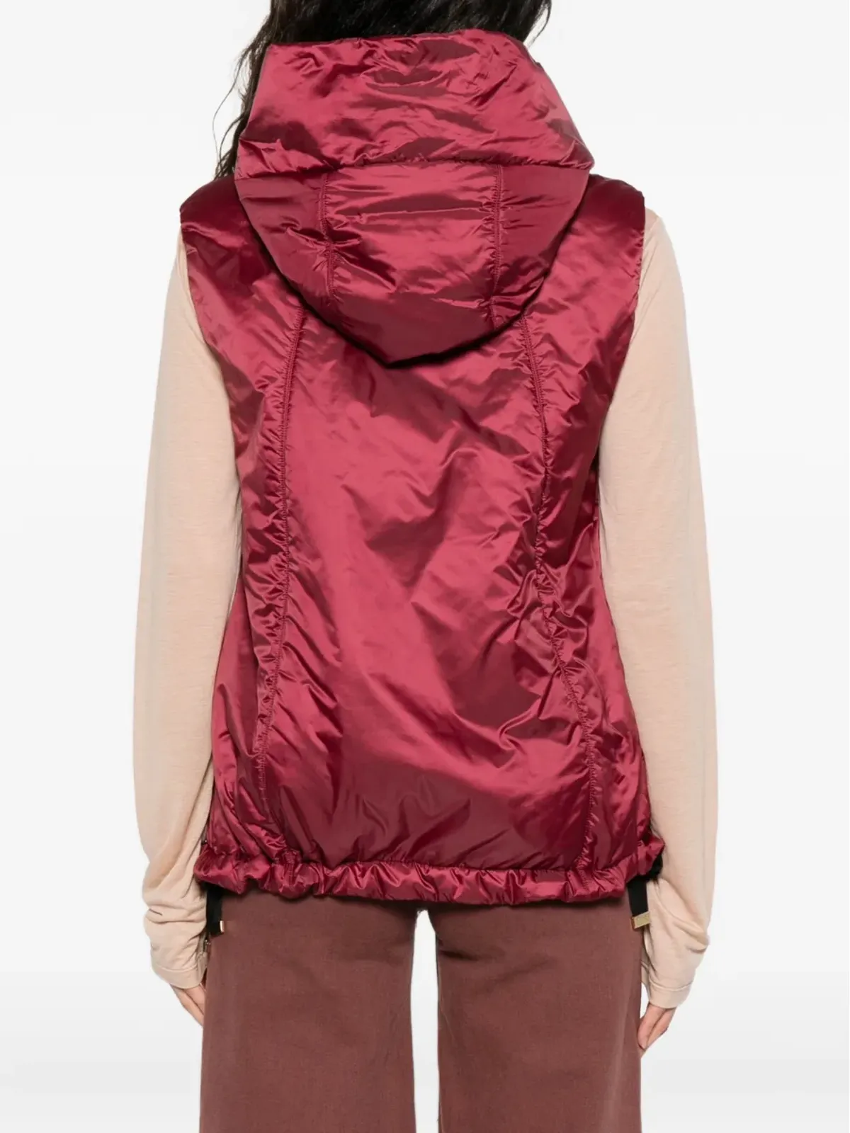 Max Mara Greengo フード付きジレ - 画像4